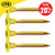 Timco 4.2 x 55mm Collated Woodscrew Zinc Yellow Passivated - Box of 1000 image ebay20