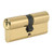 Yale 90mm Euro Double Cylinder - Polished Brass image