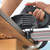 18v 168mm Cross-Cutting Saw with 2 x 5.5Ah Batteries, Charger, Case and Rail