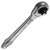 WERA Zyklop Metal-Push Slim Ratchet 1/4'' Drive image