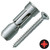 Fischer PD Plasterboard Fixing With Screw PD12 Pack of 25