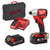 18v M18 Brushless Impact Driver with 1 x 4Ah and 1 x 2Ah Batteries, Charger and Case image