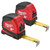 Milwaukee Pro Compact Tape Measure 5m & 8m - Pack of 2 image