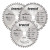 Trend CSB/160/3PK/A 3 Piece 160mm x 20mm Mixed 24T/48T/PT Circular Saw Blade Set image
