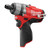 12v M12 FUEL Brushless Drill Driver with 2 x 2Ah Batteries, Charger and Case