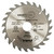 Trend CraftPro Saw Blade 184mm x 16mm 24T image