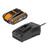 Worx WX822 20V MAX Detail Sander with 1x 2.0Ah Battery, Charger & Case