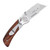 Folding Knife with Wooden Handle
