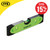 Stanley Hi-Vis Green Torpedo Level 220mm image ebay15