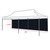 Vaunt 6m x 1.9m Plain Gazebo Side Panel - Black