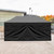 Vaunt 6m x 1.9m Plain Gazebo Side Panel - Black image F