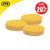 Vaunt 150mm Yellow Abrasive Sanding Discs 80, 120 & 240 Grit - Pack of 150 image ebay20