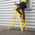 Vaunt Fibreglass Step Ladder 4 Tread 1.11m image A