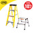 Vaunt 4 Tread Fiberglass 1.11m Step Ladder & Step-Up Stool Pack image ebay10