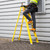 Vaunt 8 Tread Fiberglass 2.23m Step Ladder & Step-Up Stool Pack image A