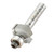 Trend 46/116X1/4TC Guided Rounding Over Cutter 7.7mm Cut - 1/4'' Shank, 16.7mm Dia, 2mm Radius image