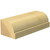 Trend Guided Rounding Over Cutter 12mm Cut - 1/4'' Shank, 24.7mm Dia, 6mm Radius