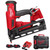 Milwaukee M18 FN16GA-202X 18V FUEL Brushless 16G Second Fix Angled Nail Gun, 2x 2.0Ah Batteries, Charger & Case image