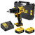 Dewalt DCD709P2T 18V XR Brushless Combi Drill, 2x 5.0Ah Battery, Multi-Voltage Charger & Case image