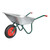 Sealey WB65 Galvanized Wheelbarrow - 65 Ltr image