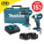 MAKITA DLX2221S 18V LXT 2 Piece Kit with 2x 3.0Ah Batteries, Charger & Case image ebay15