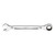 Milwaukee MAX BITE Ratcheting Metric Combination Spanner 16mm image