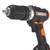 Worx WX370.1 20v Cordless Combi Drill, 2x 2.0Ah Batteries, Charger & Case image 3