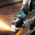 Makita GA005GD201 40V XGT Brushless 125mm Angle Grinder, 2x 2.5Ah Batteries, Charger & Case image C