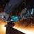 Makita GA013GD201 40V XGT Brushless 125mm Angle Grinder, 2x 2.5Ah Batteries, Charger & Case image A