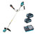 Makita UR002GD202 40V XGT Brushless Brush Cutter, 2x 2.5Ah Batteries & Charger image