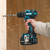 Makita 18V Brushless LXT 2 Piece Kit with 2x 6.0Ah Batteries, Charger, Case & Inlay image B