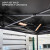Vaunt 3m x 3m Steel Pop Up Gazebo - Black image B
