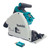 Makita DSP601ZJU 36V (Twin 18V) LXT Brushless Plunge Saw, 2x 5.0Ah Batteries, Charger, Guide Rail & Case image 1