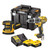 Dewalt DCD796 18V XR Brushless Combi Drill, DCW210N 18V XR Brushless 125mm Random Orbital Sander, 2x 5.0Ah Batteries, Charger & TSTAK Case image