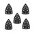 Mirka Interface 100x152x152mm 32 Holes - Pack of 5 image