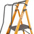 Werner Megastep Platform Fibreglass Ladder - 8 Tread image 2