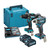 Makita DK0114G208 40V XGT 2 Piece Brushless Kit with 2x 2.5Ah Batteries, Charger & MakPac Case image