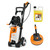 STIHL RE 130 PLUS Electric Pressure Washer, RA 90 PLUS Cleaning Head & 5L Stone Cleaner image
