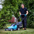 Makita DLM432 36V (Twin 18V) LXT 43cm Lawnmower, 2x 5.0Ah Batteries & Charger image A