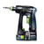 Festool C 18 18V Brushless Combi Drill, 2x 4.0Ah Batteries, Interchangable Heads, Charger & Case image 2