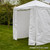 Vaunt Home 2m White Gazebo Double Door Side Panel image B