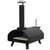 Dellonda 14'' Wood-Fired Pizza Oven - Black/Stainless Steel image 3
