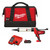 Milwaukee C18 PCG/400T-201B 18V 400ml Caulking Gun, 1x 2.0Ah Battery, Charger & Bag image