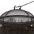 Dellonda Deluxe Outdoor Firepit with Cooking Grill - Antique Bronze Effect image 4