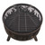 Dellonda Deluxe Outdoor Firepit with Cooking Grill - Antique Bronze Effect image 3