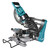 Makita LS004GD202 40V XGT Brushless 260mm Slide Compound Mitre Saw, 2x 2.5Ah Batteries & Charger image 3