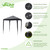 Vaunt Home 2m x 2m Black Gazebo image 5