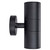 Luceco Azurar External Stainless Steel Up/Down Wall Light - Black image 2