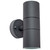 Luceco Azurar External Stainless Steel Up/Down Wall Light  - Slate Grey image