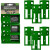 StealthMounts GREEN Battery Mounts for Festool 18V Batteries - Pack of 6 image